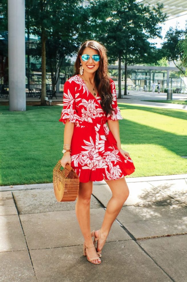 Floral Ruffle Dress