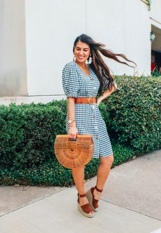 Chicwish Gingham Dress for Summer 