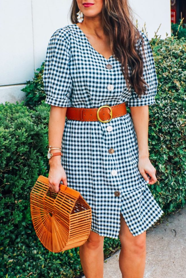 Summer Gingham Dress 