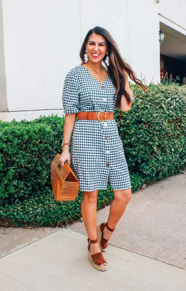 Summer Gingham Dress 