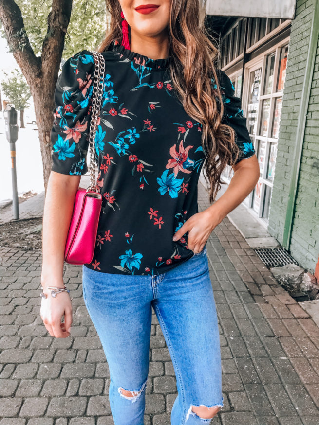 Beautiful and Classy Floral Blouse for Spring and Summer Season 