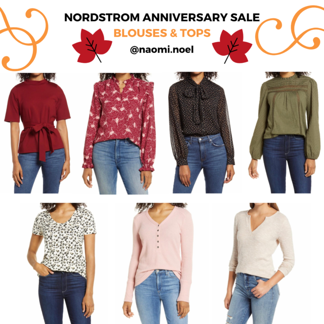 Nordstrom Anniversary Sale Tops and Blouses